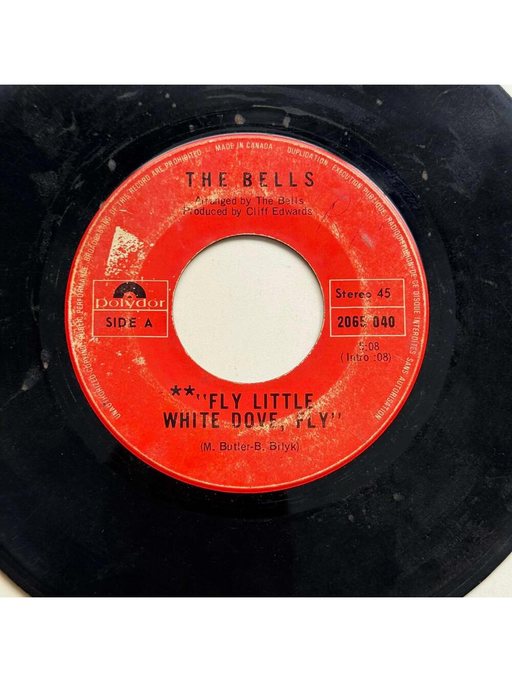 The Bells - Follow the Sun/Fly Little White Dove, Fly 45rpm VG+ R30